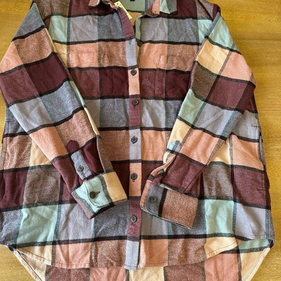 NWT Madewell Flannel Savvy Bromley Shirt Small 100% cotton - Picture 2 of 10